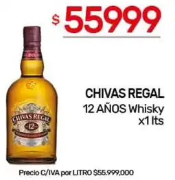 Nini Mayorista Chivas regal 12 años whisky oferta