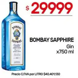 Nini Mayorista Bombay sapphire gin oferta