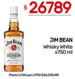 Nini Mayorista Jim bean whisky white oferta