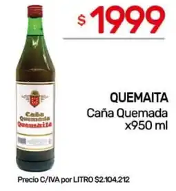Nini Mayorista Quemaita caña quemada oferta