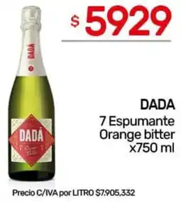 Nini Mayorista Dadá 7 espumante orange bitter oferta