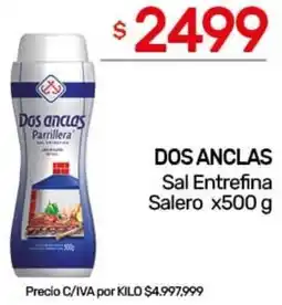 Nini Mayorista Dos anclas sal entrefina salero oferta