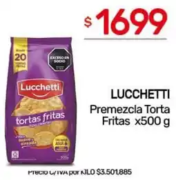 Nini Mayorista Lucchetti premezcla torta fritas oferta