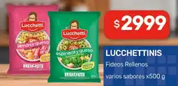 Nini Mayorista Lucchettinis fideos rellenos varios sabores oferta