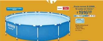 Carrefour Pileta Estructural oferta