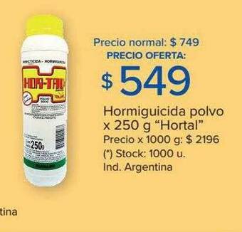 Carrefour Hormiguicida Polvo oferta