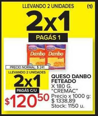 Carrefour Market Queso Danbo Feteado oferta