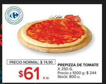 Carrefour Market Prepizza De Tomate oferta