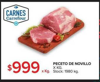 Carrefour Market Peceto De Novillo oferta