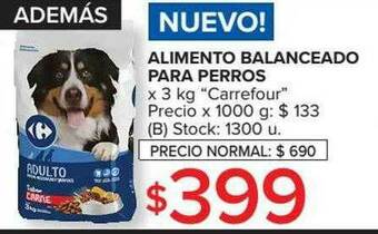 Carrefour Market Alimento Balanceado Para Perros oferta