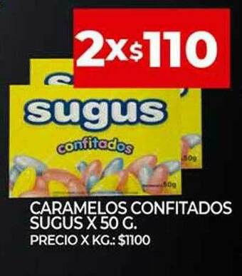 Supermercados DIA Caramelos Confitados Sugus oferta