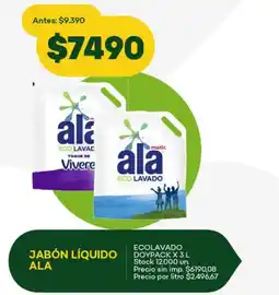 Super MAMI Jabón líquido ala oferta