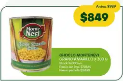 Super MAMI Choclo montenevi oferta