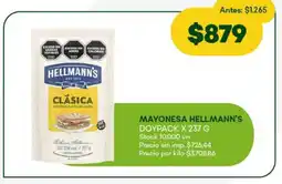 Super MAMI Mayonesa hellmann's oferta