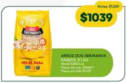 Super MAMI Arroz dos hermanos oferta