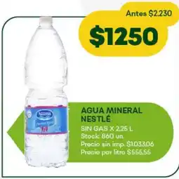 Super MAMI Agua mineral nestlé oferta