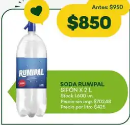Super MAMI Soda rumipal oferta