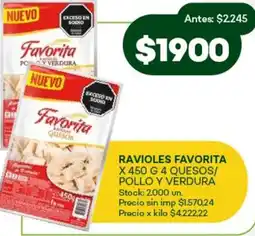 Super MAMI Ravioles favorita oferta