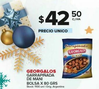 Carrefour Maxi Garrapiñada georgalos oferta