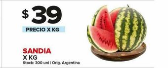 Carrefour Maxi Sandía oferta