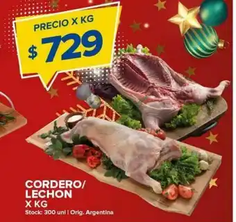 Cordero/lechon