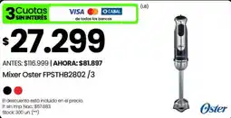 Changomas Oster mixer oferta