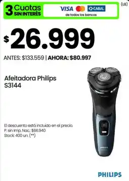 Changomas Philips afeitadora oferta