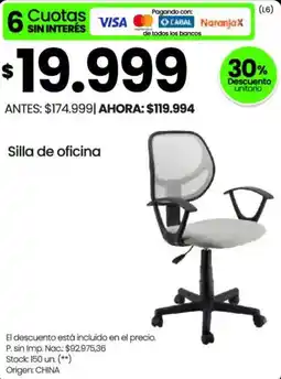 Changomas Silla de oficina oferta