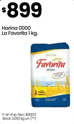Changomas La Favorita harina 0000 oferta