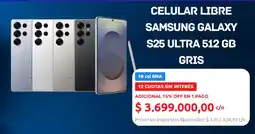 Carrefour Samsung Galaxy S25 Ultra 512 GB oferta
