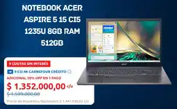 Carrefour Acer Aspire 5 15 C15 Notebook oferta