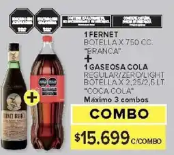 Carrefour Branca 1 fernet botella oferta