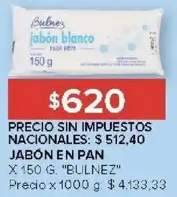 Carrefour Bulnez jabón en pan oferta