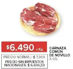 Carrefour Carnaza común de novillo oferta