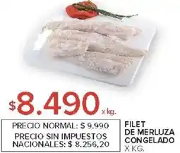 Carrefour Filet de merluza congelado oferta