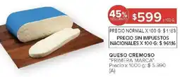 Carrefour Primera marca queso cremoso oferta