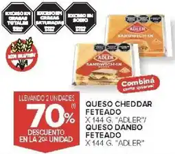 Carrefour Adler queso danbo feteado oferta