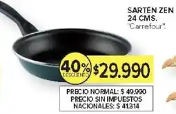 Carrefour Carrefour sarten zen oferta