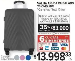 Carrefour Carrefour valija rigida dubai abs oferta
