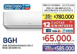 Carrefour Bgh aire acondicionado split oferta
