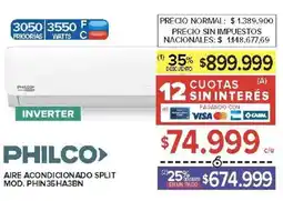 Carrefour Philco aire acondicionado split oferta