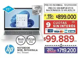 Carrefour Hp notebook oferta