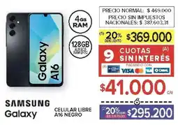 Carrefour Samsung galaxy A16 oferta