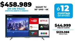 Supermayorista Vital Smart tv 50" uhd - 4k oferta