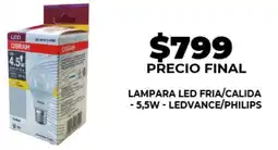 Supermayorista Vital Ledvance/philips lampara led fria/calida oferta