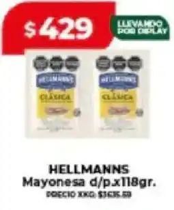 Supermayorista Vital Hellmann's mayonesa d/p. oferta