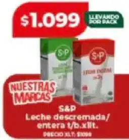 Supermayorista Vital S&p leche descremada/ entera t/b oferta