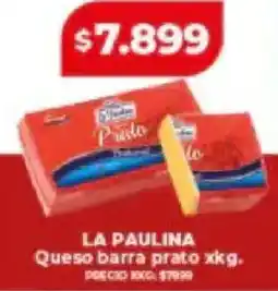 Supermayorista Vital La paulina queso barra prato oferta