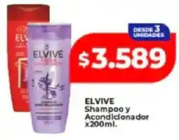 Supermayorista Vital Elvive shampoo y acondicionador oferta