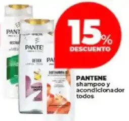 Supermayorista Vital Pantene shampoo y acondicionador todos oferta